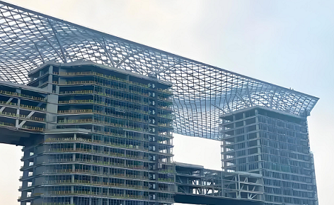 海东城市更新的先锋:钢结构影响下的城市建筑!